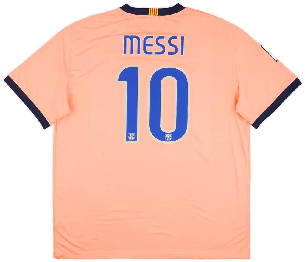 2009-10 Barcelona Away Shirt Messi #10 - 8/10 - (XXL)