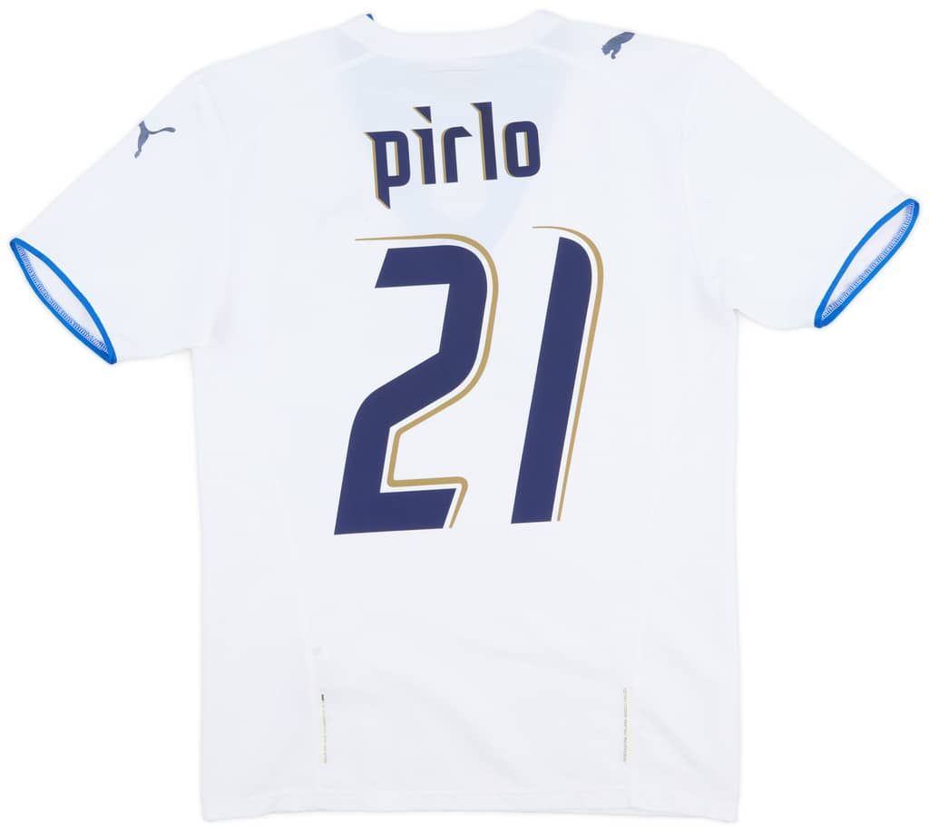 2006 Italy Away Shirt Pirlo #21 - 4/10 - (S)
