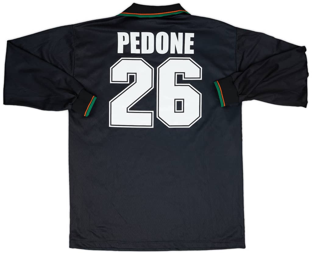 1998-98 Venezia Match Worn Home L/S Shirt Pedone #26
