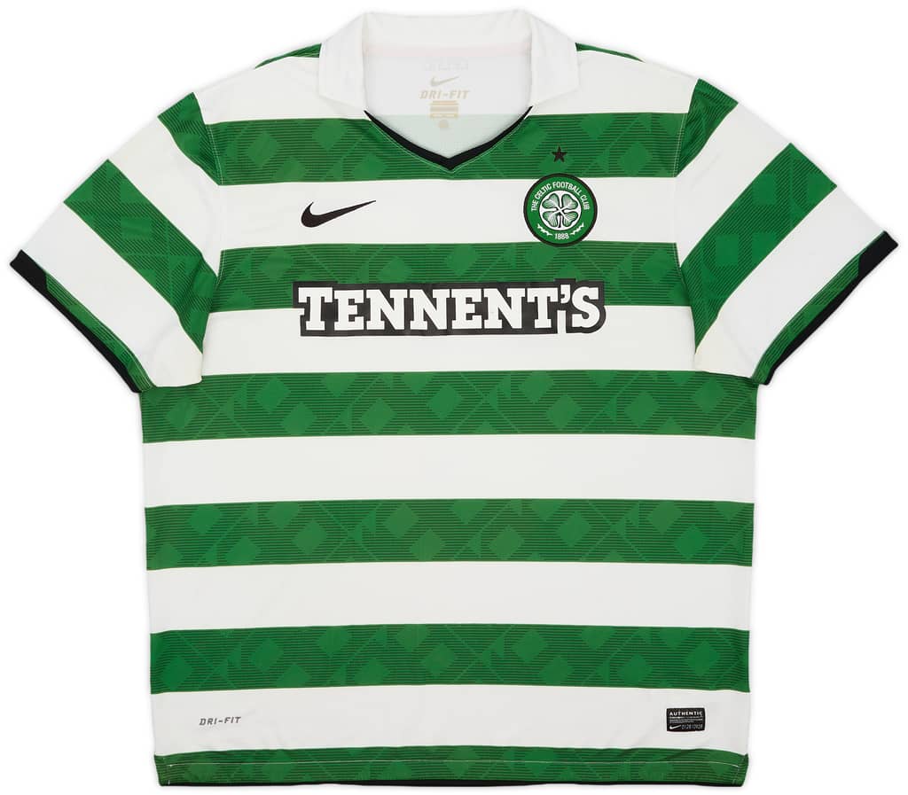 2010-12 Celtic Home Shirt - 6/10 - (XL)