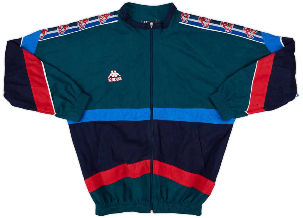 1995-97 Barcelona Kappa Track Jacket - 7/10 - (XL)