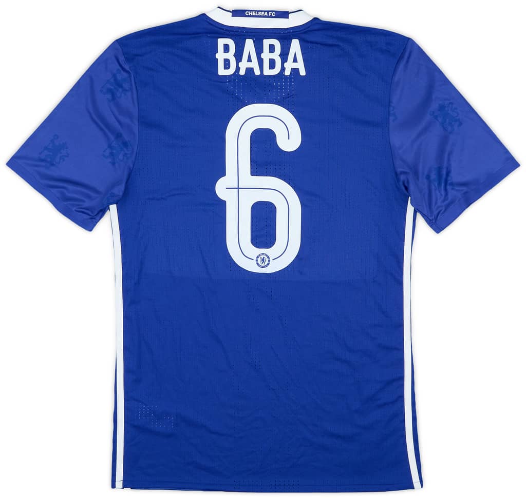 2016-17 Chelsea Player Issue Home Shirt Baba #6