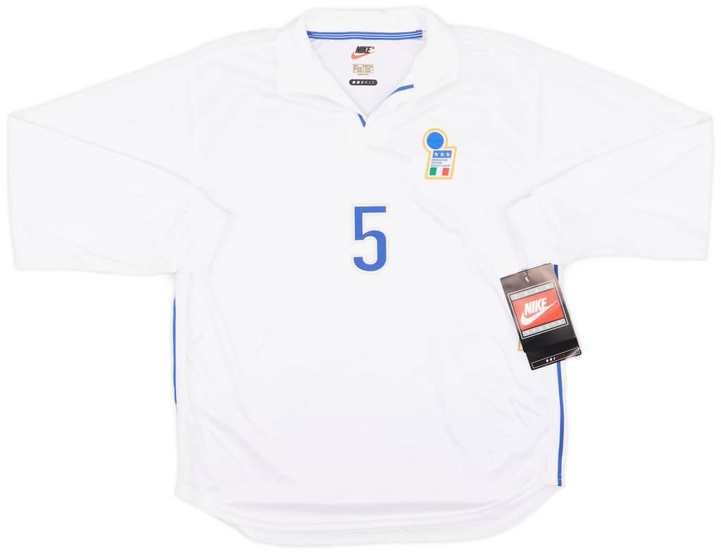 1997-98 Italy Match Issue Away L/S Shirt #5