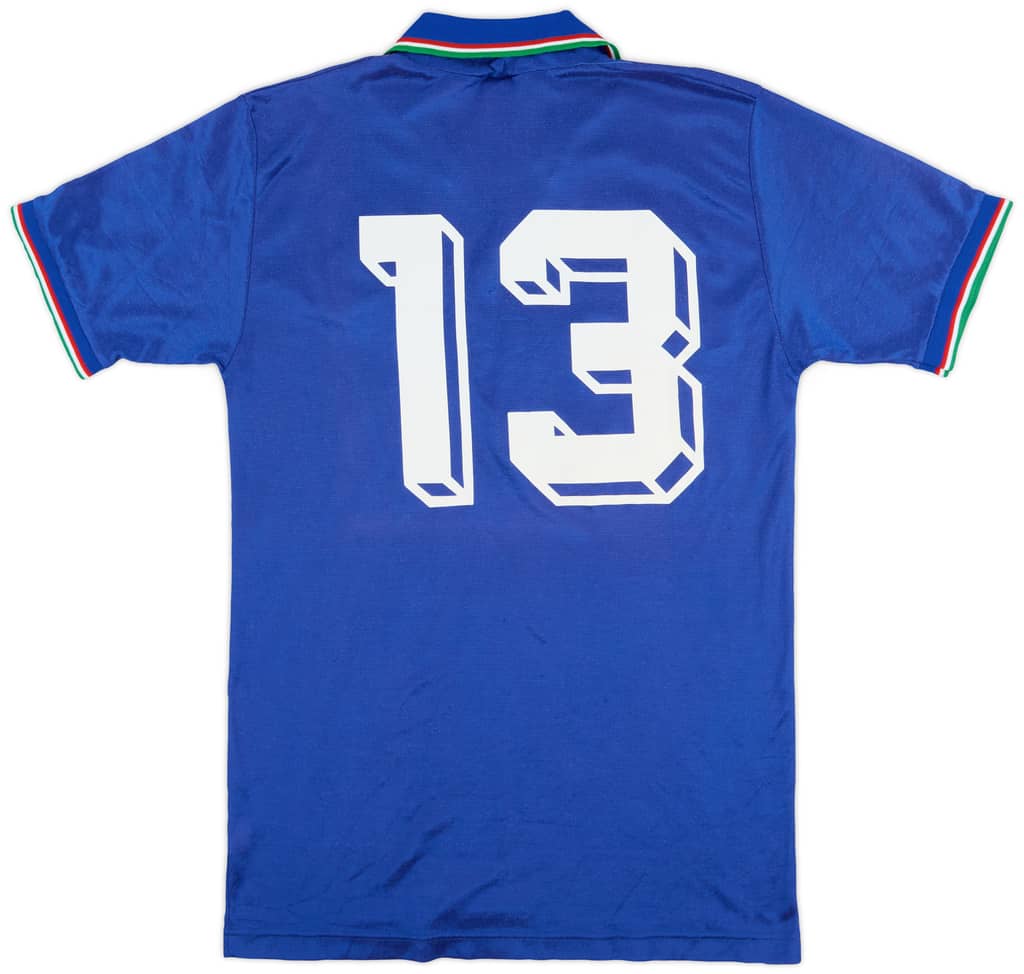 1986-91 Italy Home Shirt #13 - 8/10 - (XL)