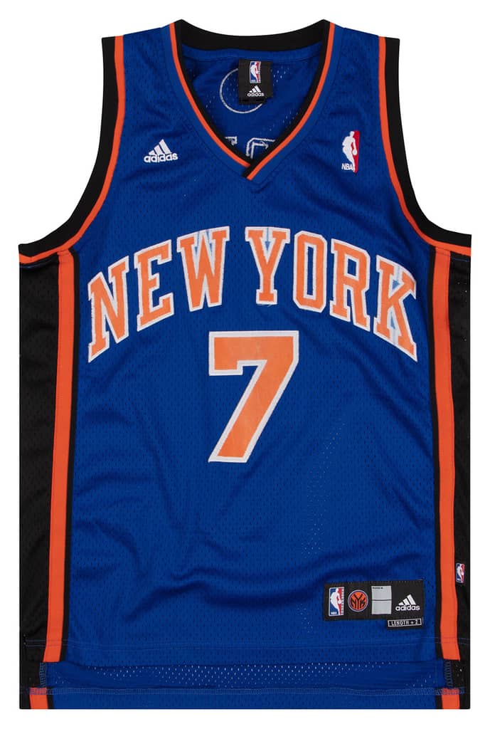 2006-07 New York Knicks Frye #7 adidas Swingman Jersey (Away) S