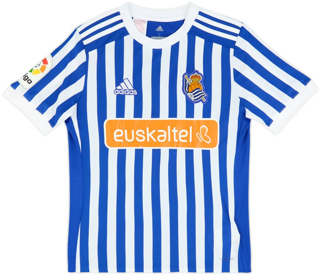 2017-18 Real Sociedad Home Shirt - As New - (KIDS)