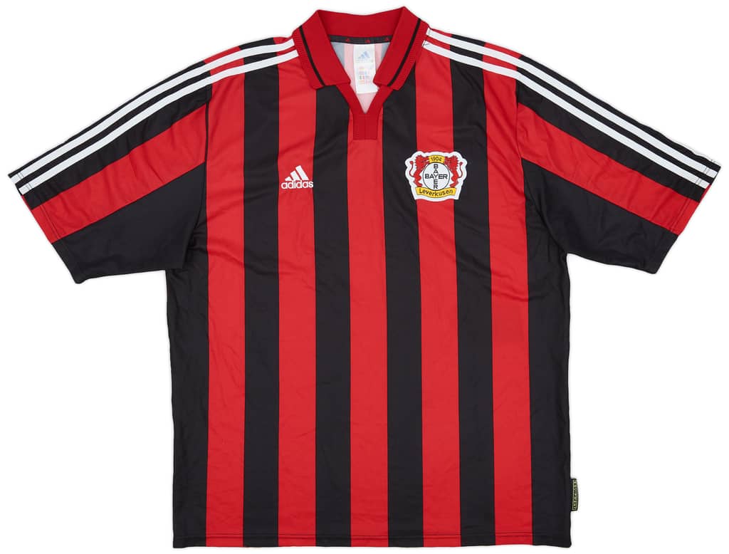 2000-01 Bayer Leverkusen Player Issue Home Shirt - 8/10 - (XL)