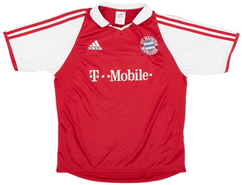 2003-04 Bayern Munich Home Shirt - 7/10 - (XL.Boys)
