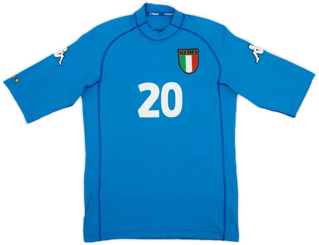 2000-01 Italy Home Shirt Totti #20 - 8/10 - (S)