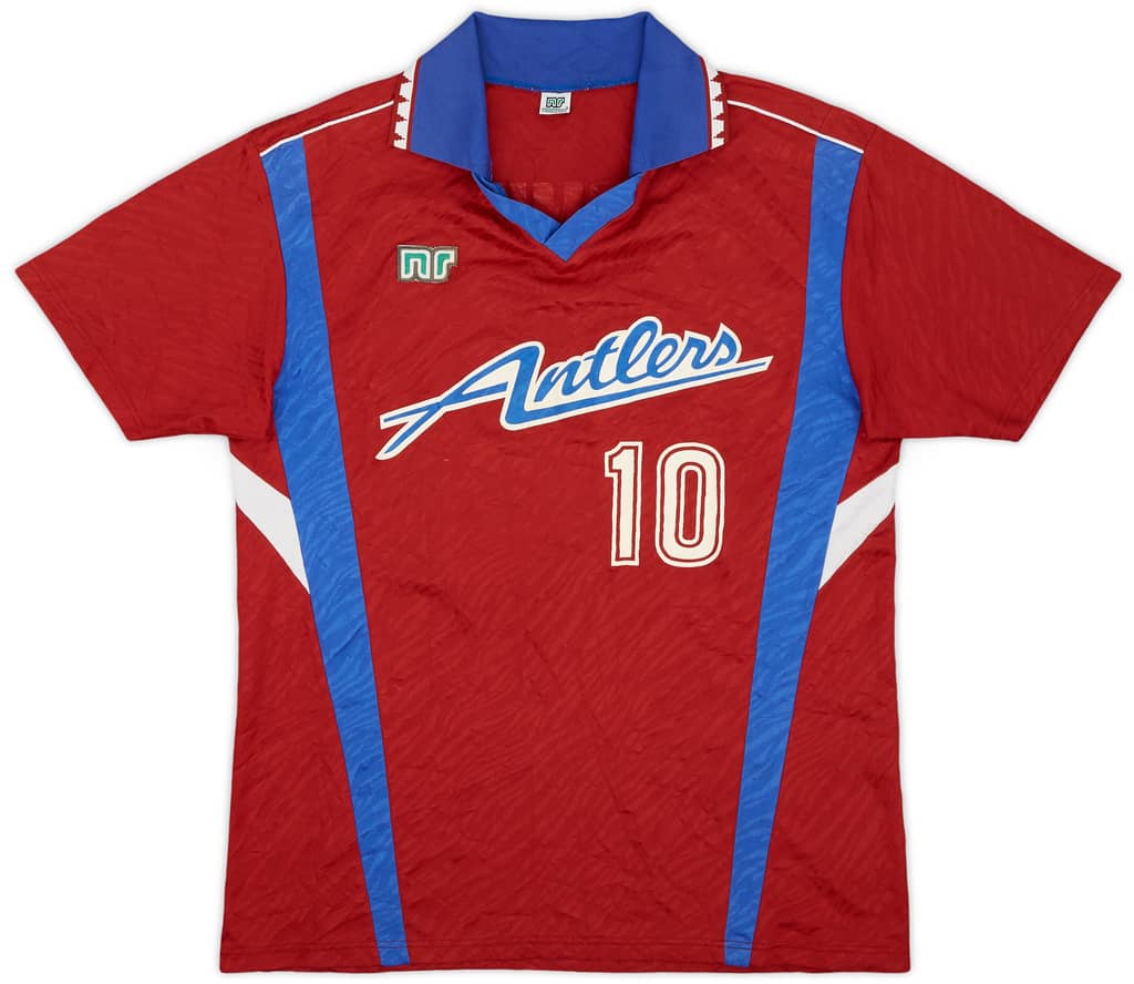1992 Kashima Antlers Home Shirt #10 - 8/10 - (L)