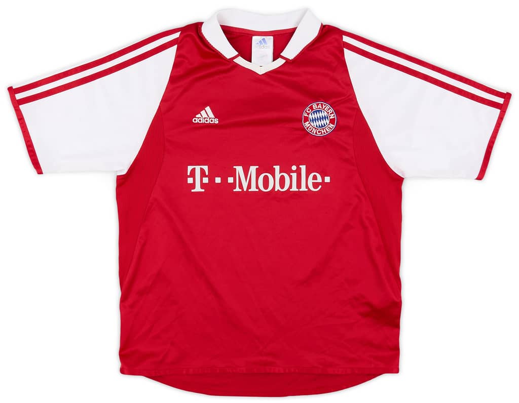 2003-04 Bayern Munich Home Shirt - 8/10 - (L.Boys)