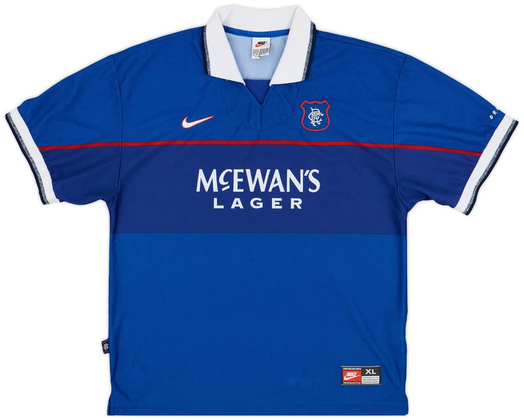 1997-99 Rangers Home Shirt Gattuso #22 - 8/10 - (XL)