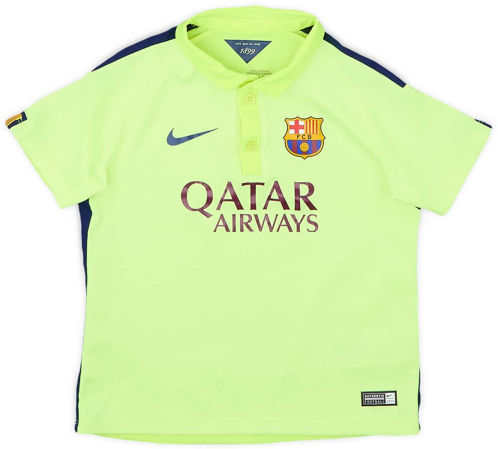 2014-15 Barcelona Third Shirt - 8/10 - (4-5Years)
