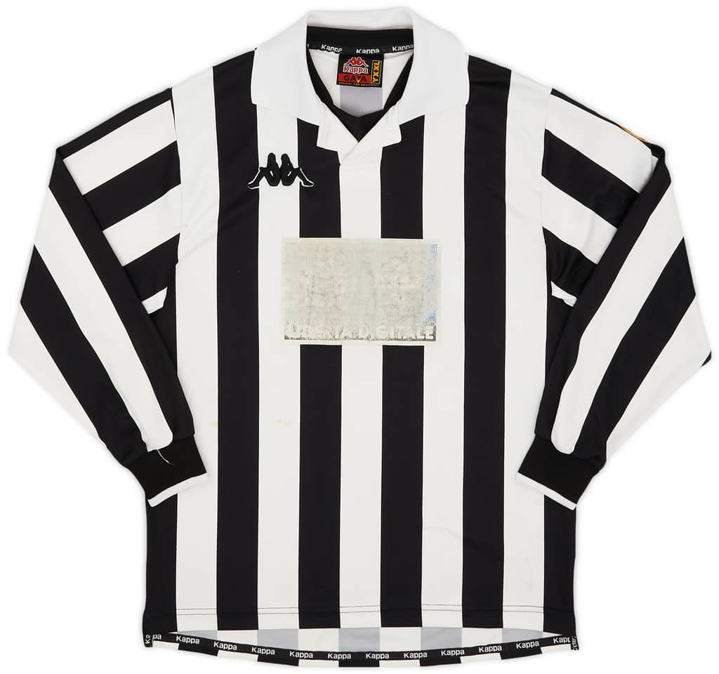 1998-99 Juventus Home L/S Shirt - 3/10 - (XL.Boys)