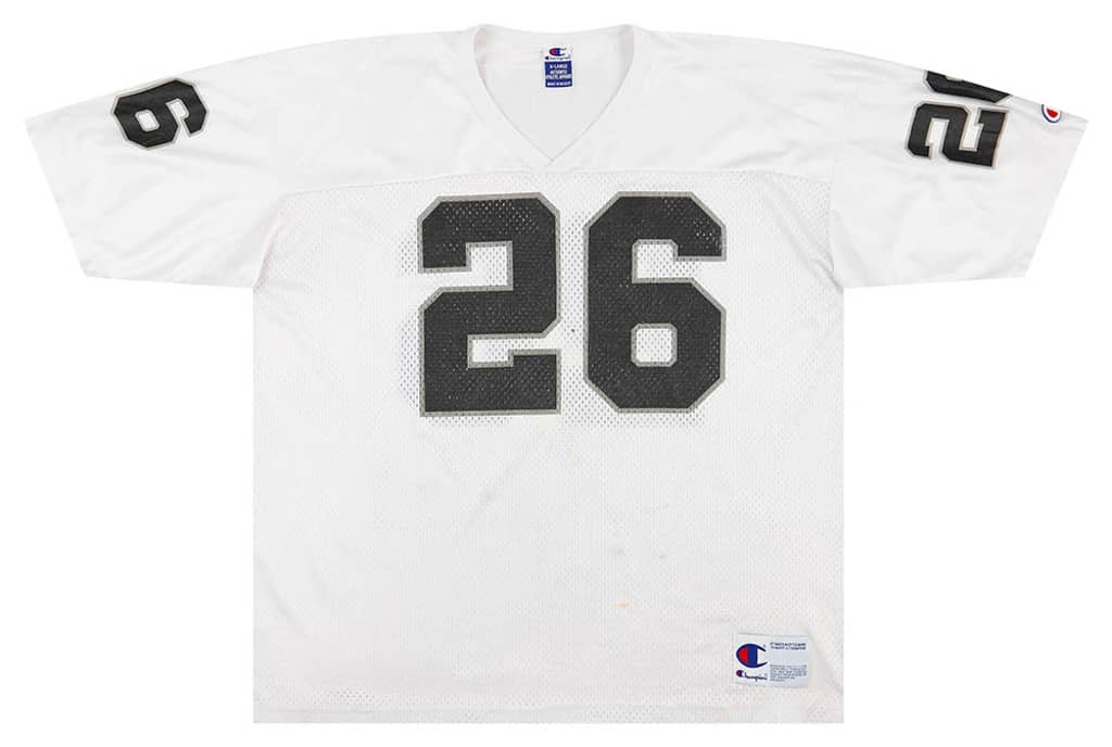 1995-00 Oakland Raiders Kaufman #26 Champion Jersey (Away) XL