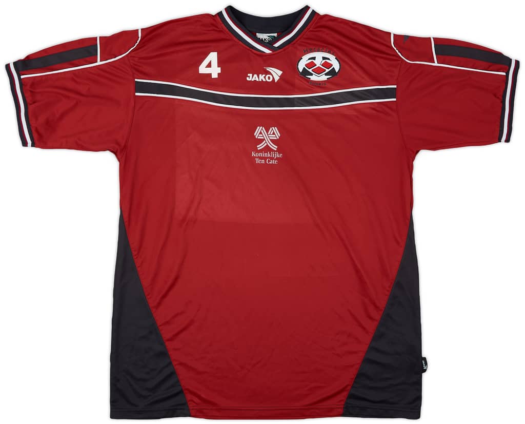 2005-06 Heracles Almelo Player Issue Jako Training Shirt #4 - 8/10 - (XL)