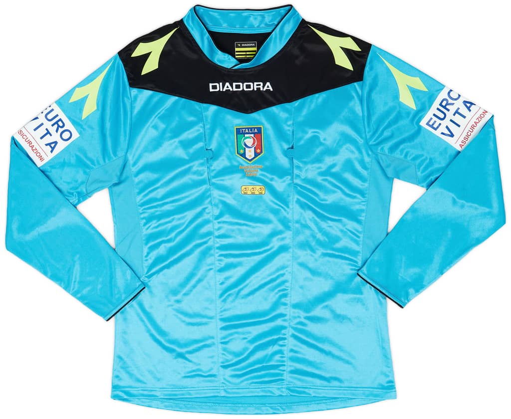 2015-16 Italy Diadora Referee Shirt - 9/10 - (M)