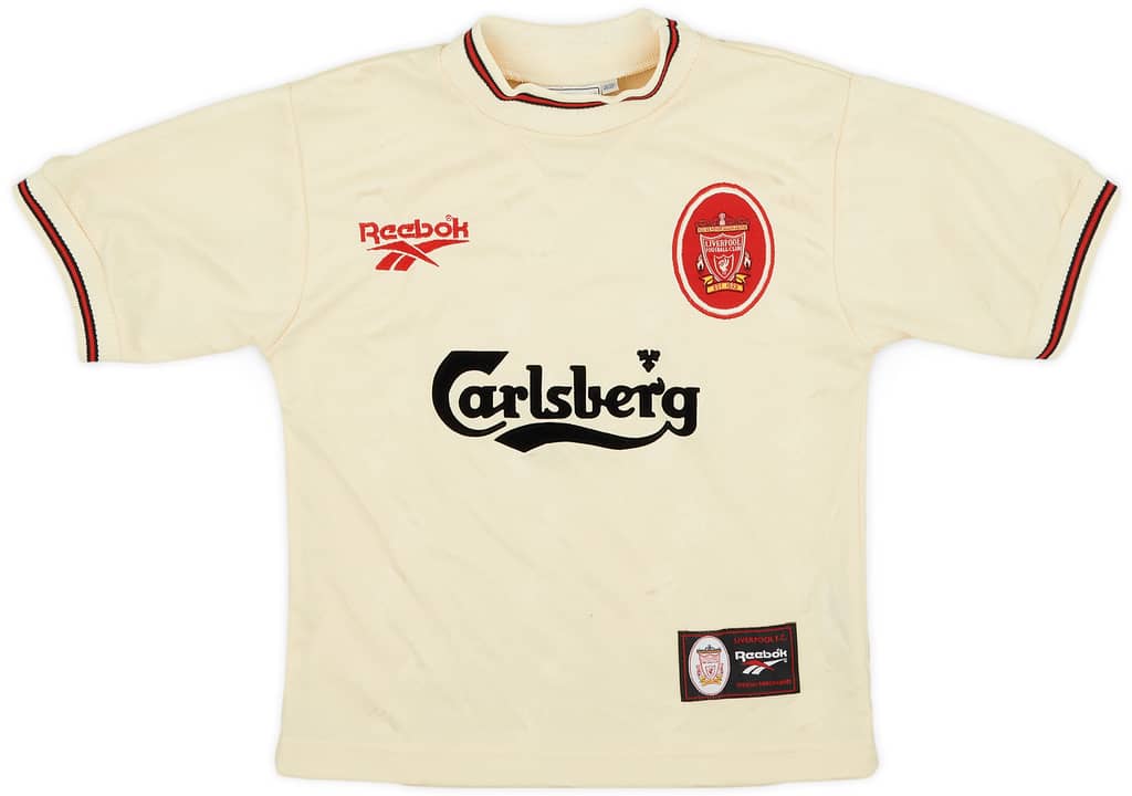 1996-97 Liverpool Away Shirt - 8/10 - (S.Boys)