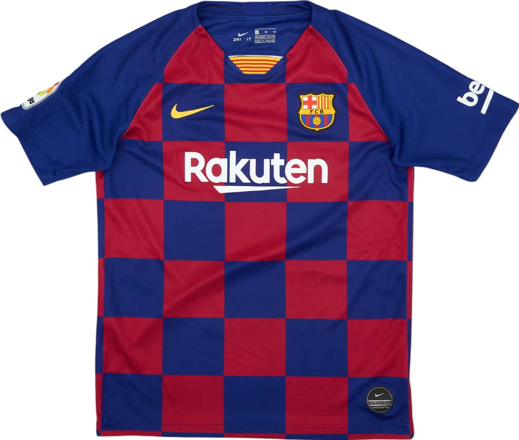 2019-20 Barcelona Home Shirt - 8/10 - (XL.Boys)