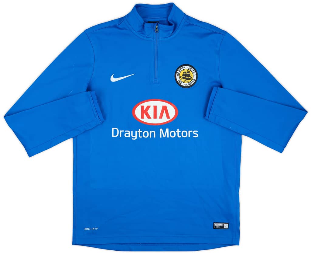 2016-17 Boston United Nike 1/4 Zip Drill Top - 9/10 - (M)