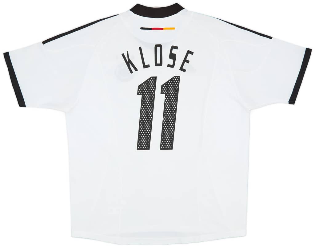 2002-04 Germany Home Shirt Klose #11 - 8/10 - (S)