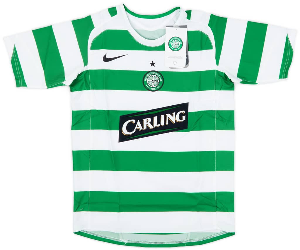 2005-07 Celtic Home Shirt (M.Boys)