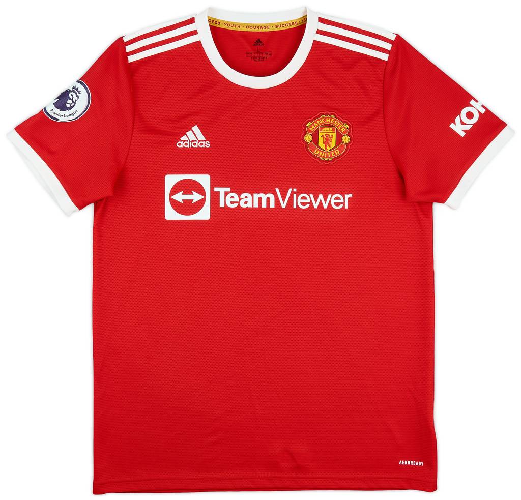 2021-22 Manchester United Home Shirt Shaw #23 - 10/10 - (L)