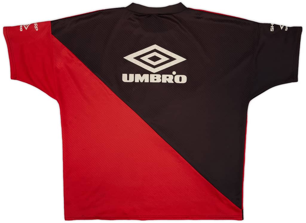 1994-96 Manchester United Umbro Training Shirt - 5/10 - (XL)