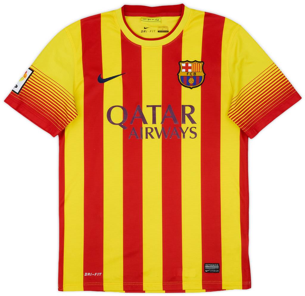 2013-15 Barcelona Away Shirt Messi #10 - 8/10 - (S)