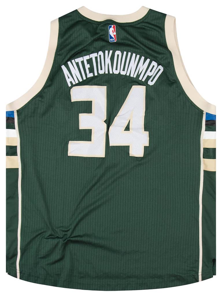 2015-17 Milwaukee Bucks Antetokounmpo #34 adidas Swingman Jersey (Away) Y