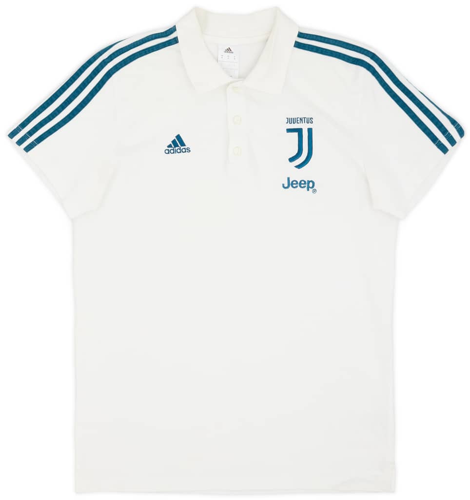 2017-18 Juventus adidas Polo Shirt - 7/10 - (M)