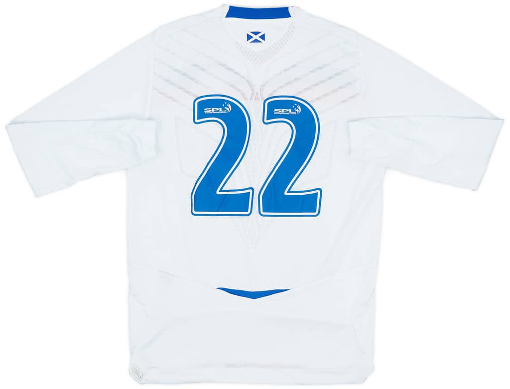 2008-09 Rangers Away L/S Shirt #22 - 9/10 - (XL.Boys)
