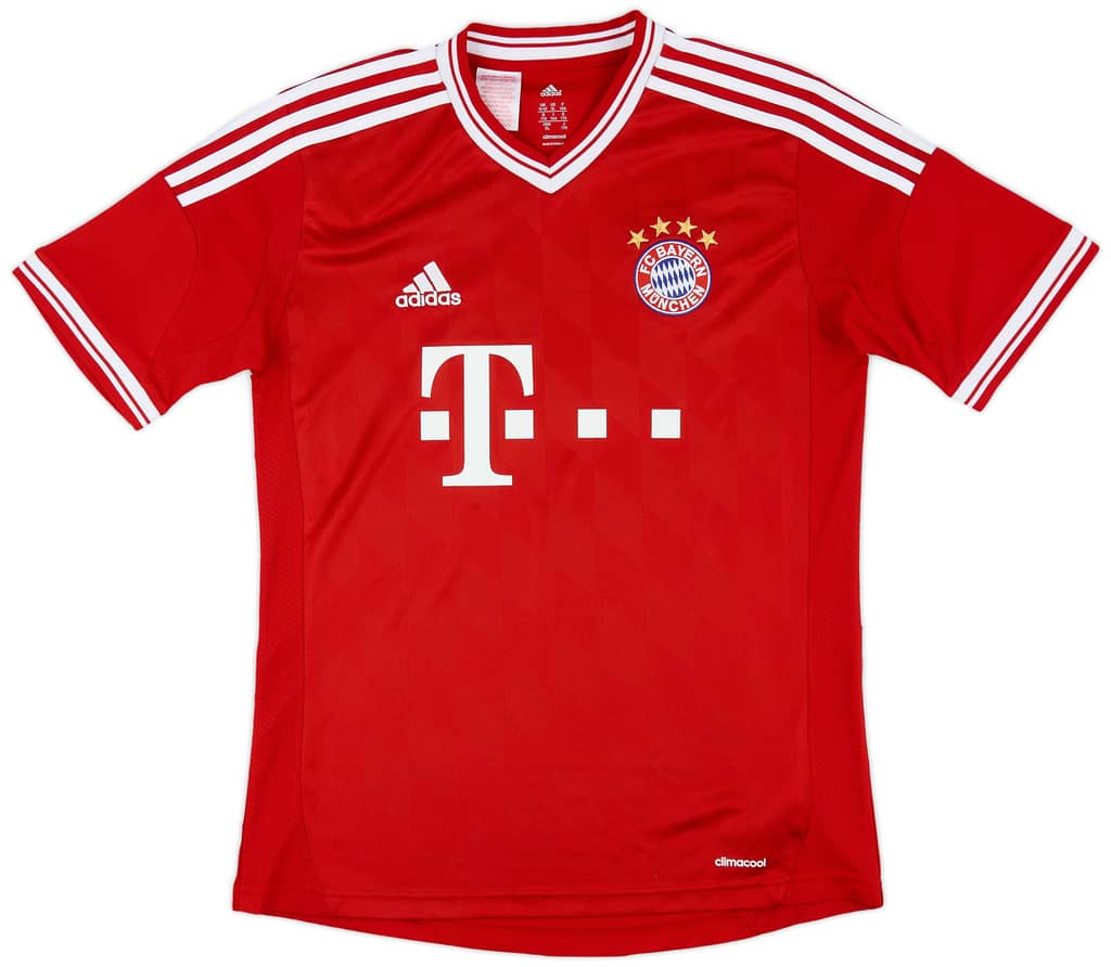 2013-14 Bayern Munich Home Shirt - 8/10 - (XL.Boys)