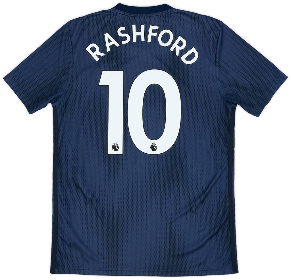 2018-19 Manchester United Third Shirt Rashford #10 - 8/10 - (M)
