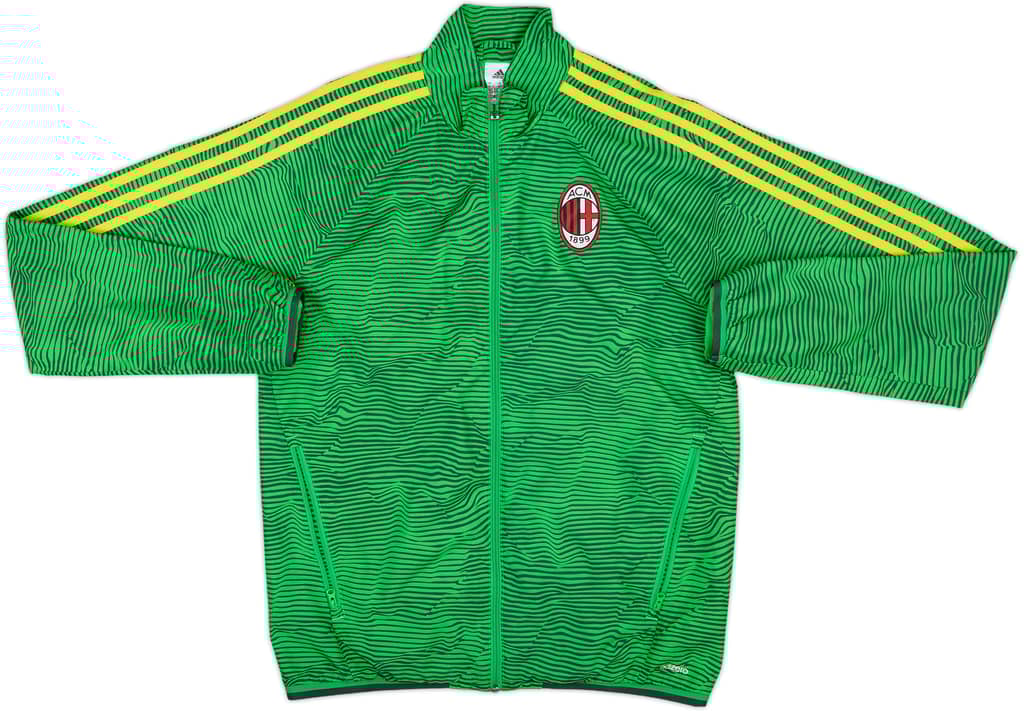 2015-16 AC Milan adidas Track Jacket - 7/10 - (S)