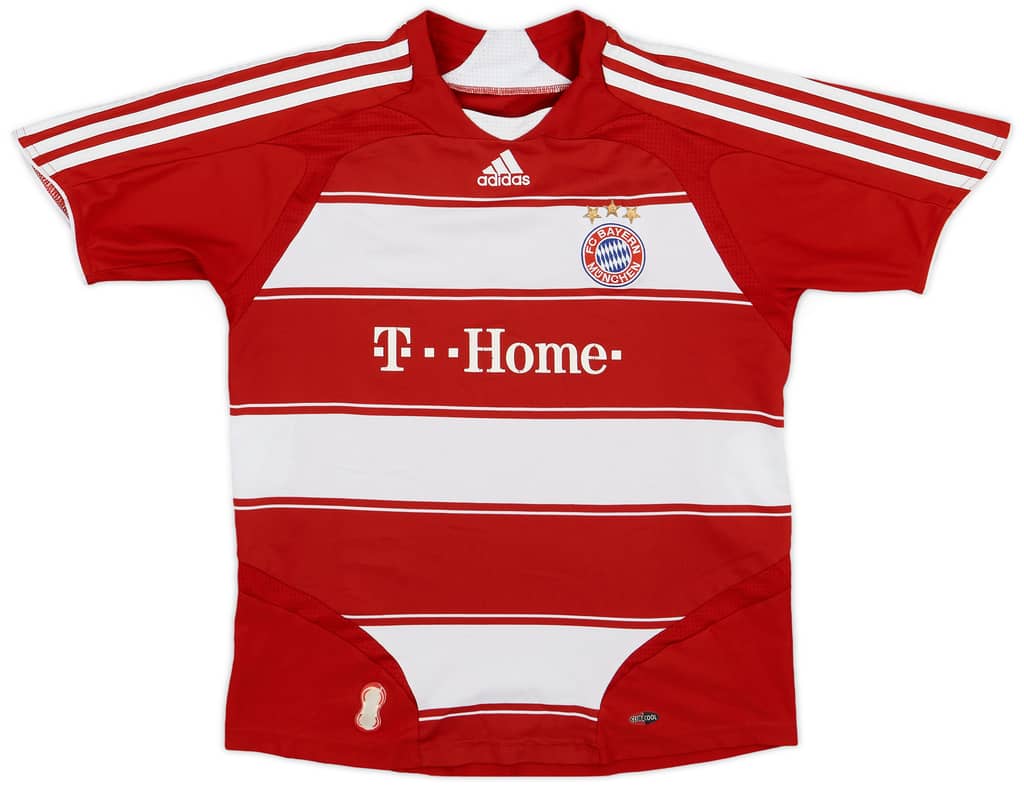 2007-08 Bayern Munich Home Shirt Ribery #7 - 7/10 - (M.Boys)
