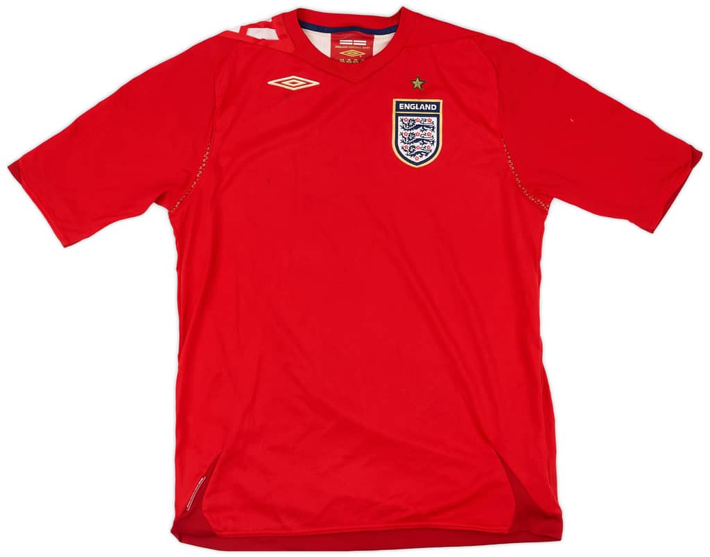 2006-08 England Away Shirt - 7/10 - (XL.Boys)
