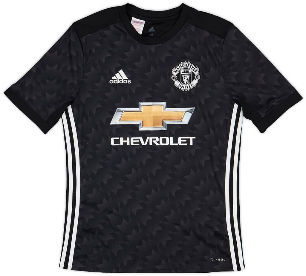 2017-18 Manchester United Away Shirt - 8/10 - (XL.Boys)