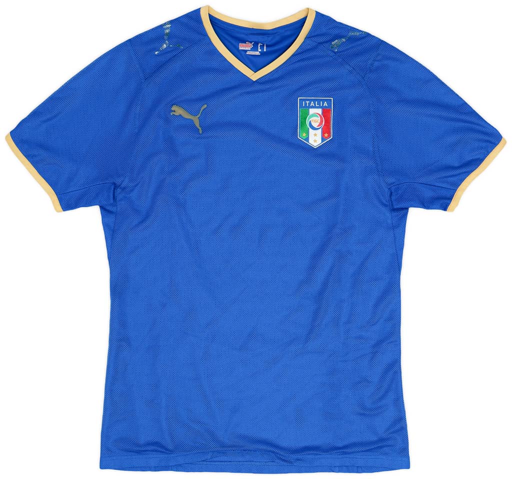 2007-08 Italy Home Shirt - 4/10 - (S)