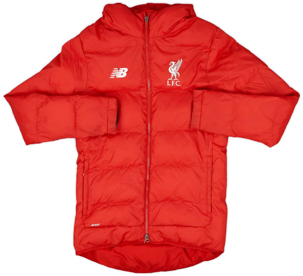 2018-19 Liverpool New Balance Padded Bench Coat - 8/10 - (S)