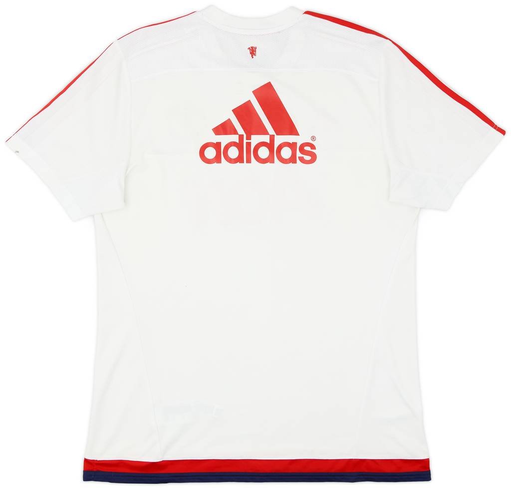 2015-16 Manchester United adizero Training Shirt - 9/10 - (L)