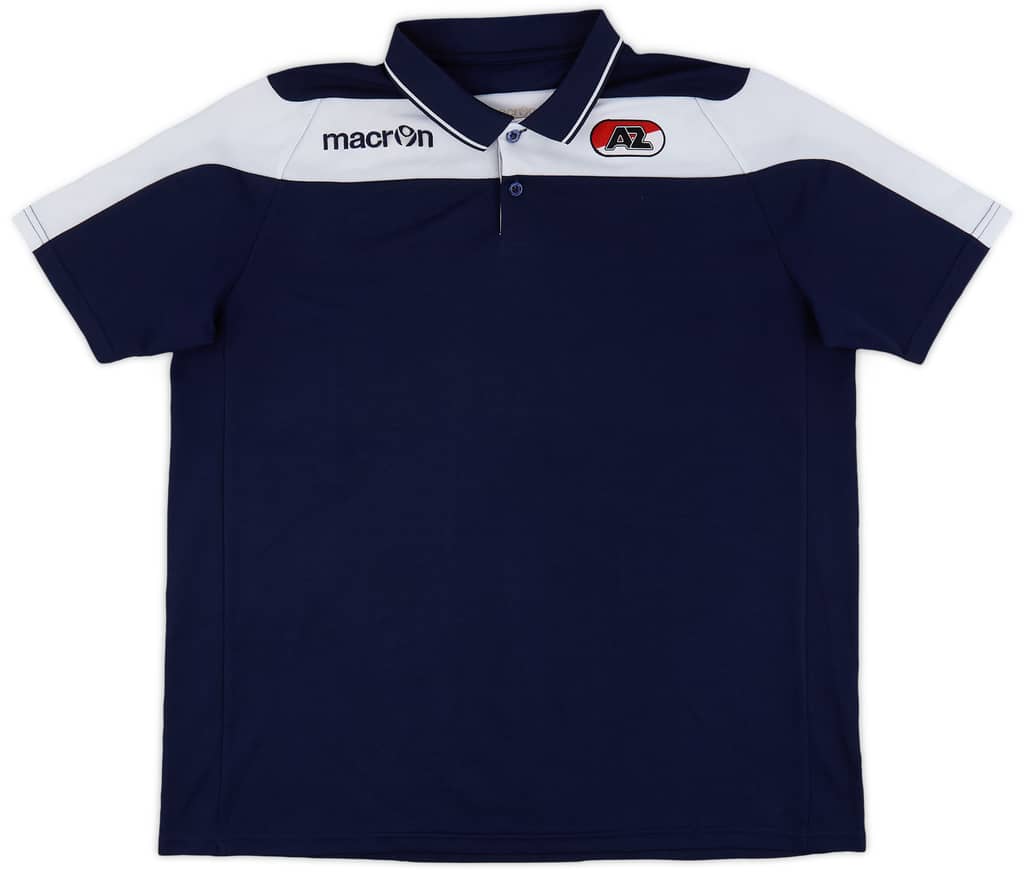 2012-13 AZ Alkmaar Macron Polo Shirt - 8/10 - (XXL)