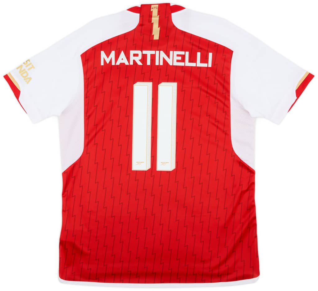 2023-24 Arsenal Home Shirt Martinelli #11