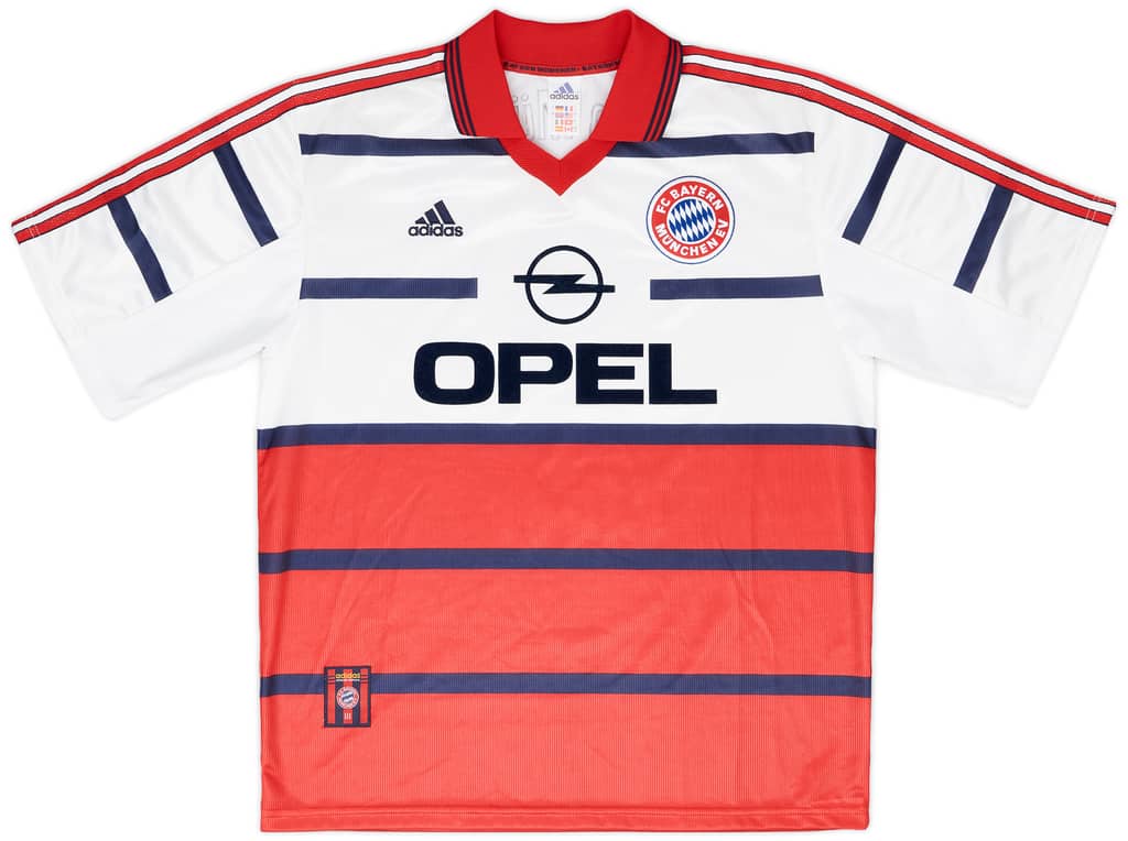 1998-00 Bayern Munich Away Shirt Elber #9 - 5/10 - (L)