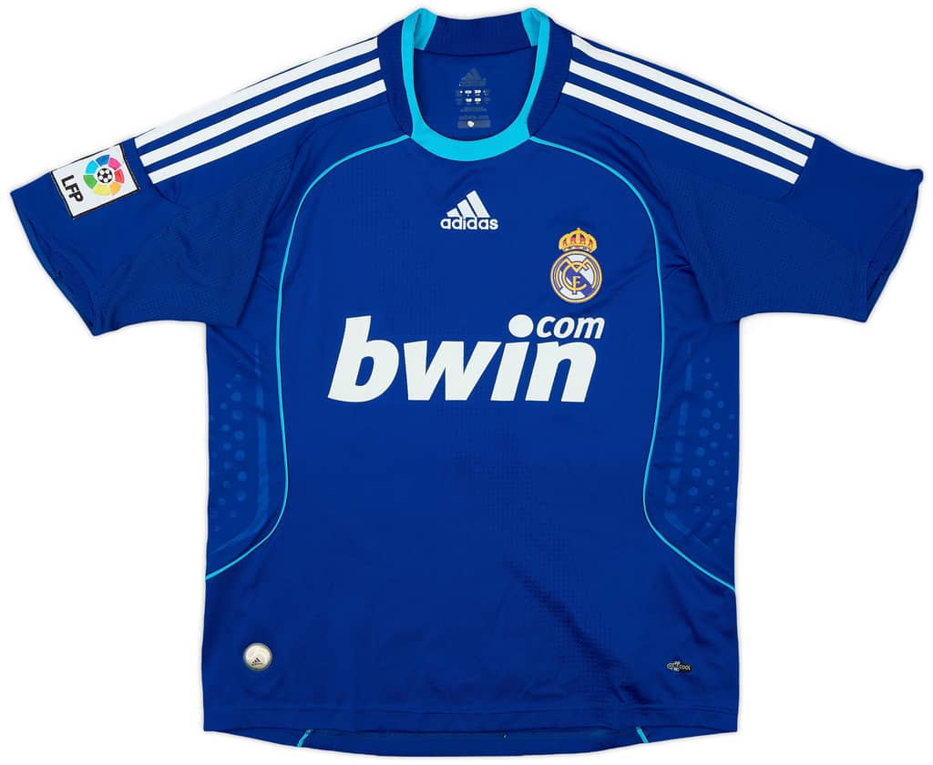2008-09 Real Madrid Away Shirt - 7/10 - (L.Boys)