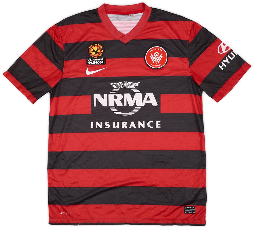 2012-14 Western Sydney Wanderers Home Shirt - 8/10 - (L)