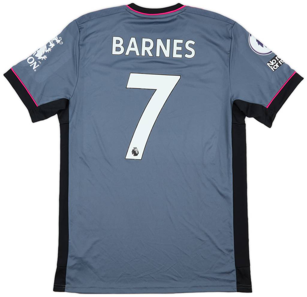 2021-22 Leicester Match Issue Third Shirt Barnes #7