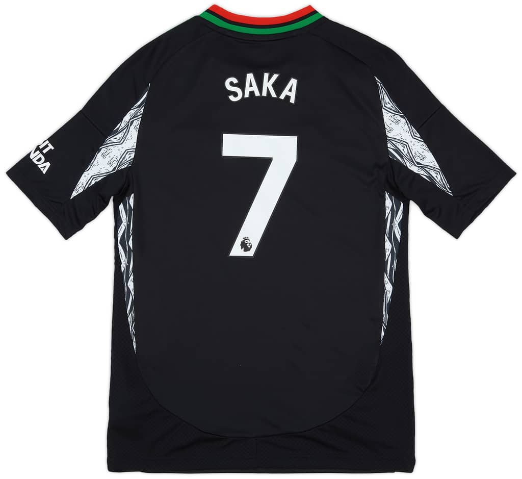 2024-25 Arsenal Away Shirt Saka #7 (KIDS)