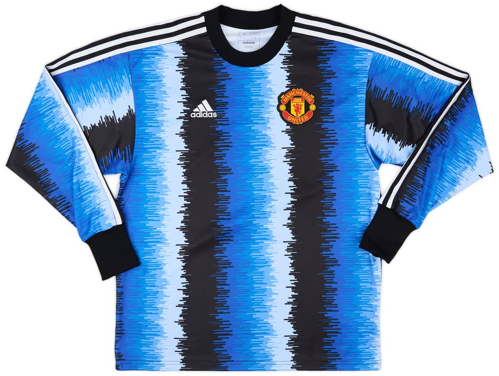 2022-23 Manchester United adidas Icon GK Shirt - 9/10 - (S)