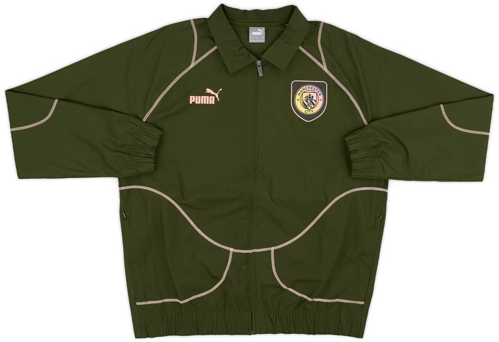 2024-25 Manchester City Puma FtblStatment Jacket - As New